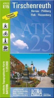 Cover Amtliche Topographische Karte Bayern Tirschenreuth