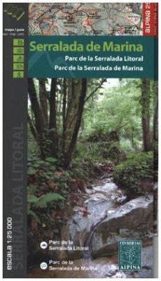Cover Serralada de Marina, Wanderkarte
