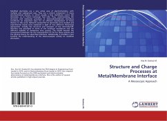 Structure and Charge Processes at Metal/Membrane Interface