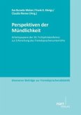 Perspektiven der Mündlichkeit