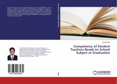 Competency of Student Teachers Based on School Subject at Graduation