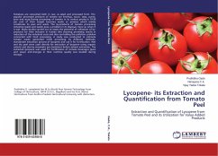 Lycopene- its Extraction and Quantification from Tomato Peel