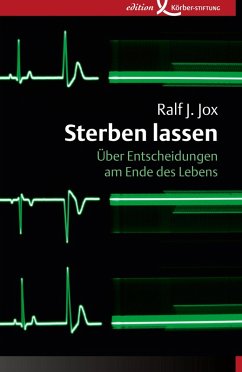 Sterben lassen (eBook, PDF) - Jox, Ralf J.
