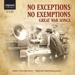 No Exceptions-No Exemptions-Great War Songs - Tritschler/Martineau