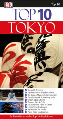 Top 10 Reiseführer Tokyo, m. 1 Karte