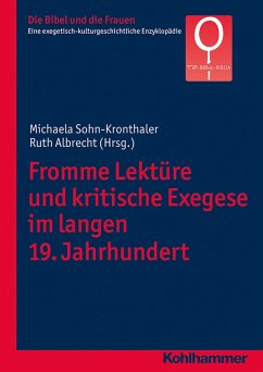 Fromme Lektüre und kritische Exegese im langen 19. Jahrhundert (eBook, PDF)