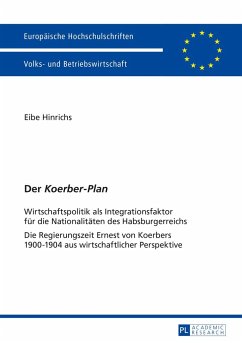 Der «Koerber-Plan» - Hinrichs, Eibe