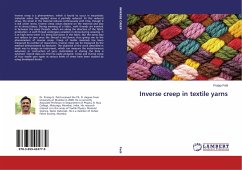 Inverse creep in textile yarns