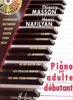 Cover Le piano pour adult débutant (+ 2 CD's) Lemoine