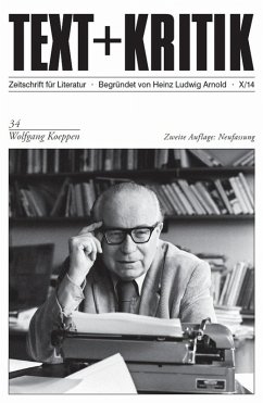 TEXT+KRITIK 34/Neufassung - Wolfgang Koeppen (eBook, PDF)