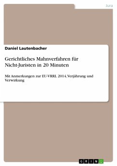 Gerichtliches Mahnverfahren für Nicht-Juristen in 20 Minuten (eBook, PDF)