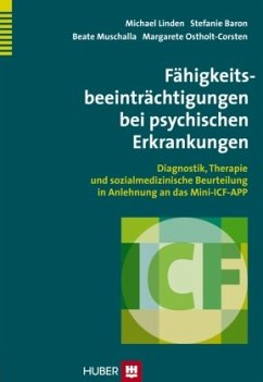 Cover Fähigkeitsbeeinträchtigungen bei psychischen Erkrankungen