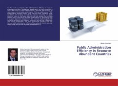 Public Administration Efficiency in Resource Abundant Countries