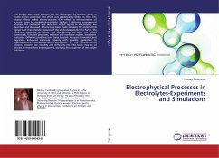 Electrophysical Processes in Electrolytes-Experiments and Simulations - Tankovsky, Nikolay