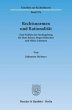 Rechtsnormen und Rationalität - Bild 1