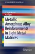 Metallic Amorphous Alloy Reinforcements... - Bild 1
