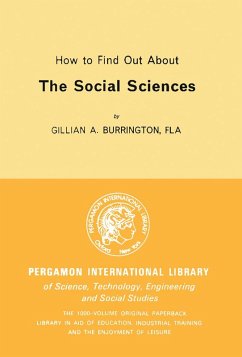How to Find Out About the Social Sciences (eBook, PDF) - Burrington, Gillian A.