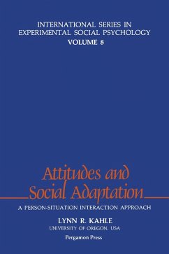 Attitudes & Social Adaptation (eBook, PDF) - Kahle, L. R.