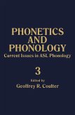 Current Issues in ASL Phonology (eBook, PDF)