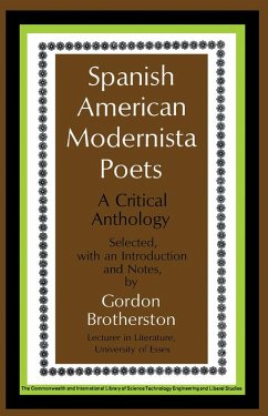 Spanish American Modernista Poets (eBook, PDF) - Brotherston, Gordon