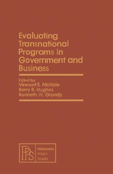 Evaluating Transnational Programs in Government and Business (eBook, PDF)
