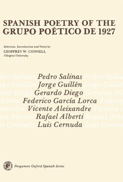 Spanish Poetry of the Grupo Poético de 1927 (eBook, PDF) - Connell, Geoffrey