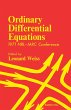 Ordinary Differential Equations (eBook,... - Bild 1