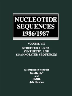 Structural RNA, Synthetic, and Unannotated Sequences (eBook, PDF) - Atencio, Edwin J.; Bilofsky, Howard S.; Bossinger, June