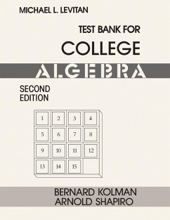 Cover Test Bank for College Algebra (eBook, PDF)