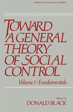 Cover Toward a General Theory of Social Control (eBook, PDF)
