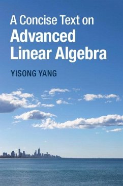 Concise Text on Advanced Linear Algebra (eBook, ePUB) - Yang, Yisong