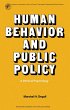 Human Behavior and Public Policy... - Bild 1
