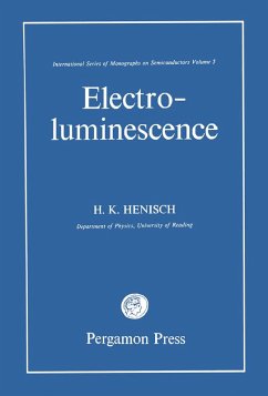 Electroluminescence (eBook, PDF) - Henisch, H. K.