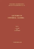 Lectures in Universal Algebra (eBook, PDF)