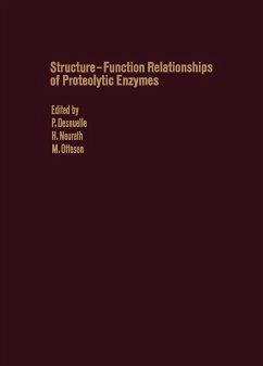 Cover Structure-Function Relationships of Proteolytic Enzymes (eBook, PDF)