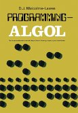 Programming - ALGOL (eBook, PDF)