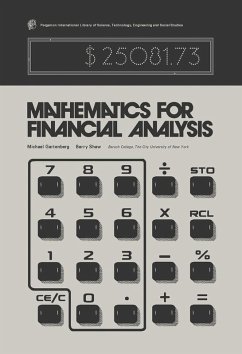 Mathematics for Financial Analysis (eBook, PDF) - Gartenberg, Michael; Shaw, Barry