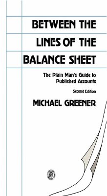 Between the Lines of the Balance Sheet (eBook, PDF) - Greener, Michael