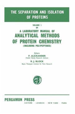 Cover The Separation and Isolation of Proteins (eBook, PDF)