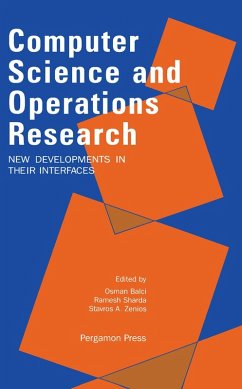 Computer Science and Operations Research: New Developments in their Interfaces (eBook, PDF) - Balci, Osman