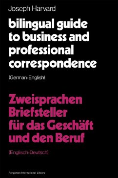 Cover Bilingual Guide to Business and Professional Correspondence: German-English (eBook, PDF)