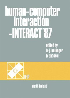Human-Computer Interaction - INTERACT '87 (eBook, PDF)