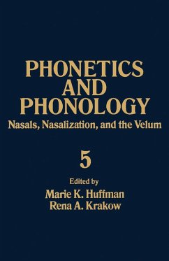Cover Nasals, Nasalization, and the Velum (eBook, PDF)