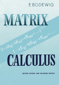 Cover Matrix Calculus (eBook, PDF)