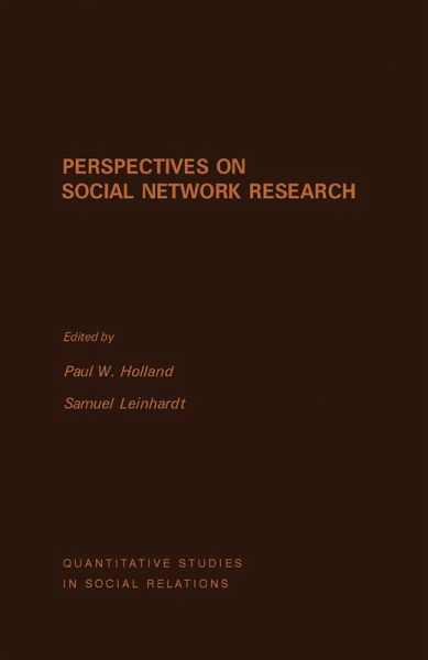Perspectives on Social Network Research (eBook, PDF)