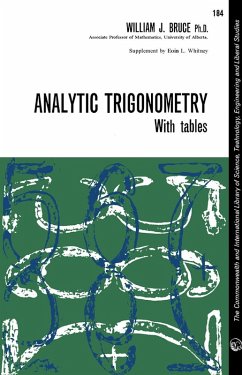 Analytic Trigonometry (eBook, PDF) - Bruce, William J.