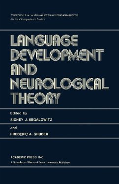 Language Development and Neurological Theory (eBook, PDF)