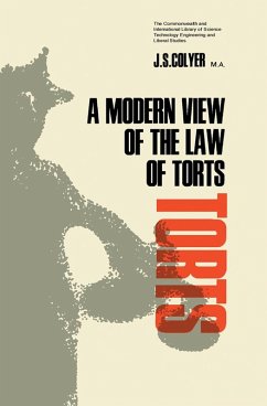 A Modern View of the Law of Torts (eBook, PDF) - Colyer, J. S.