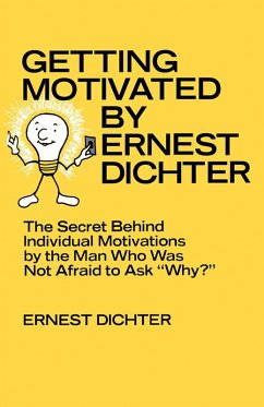 Cover Getting Motivated by Ernest Dichter (eBook, PDF)