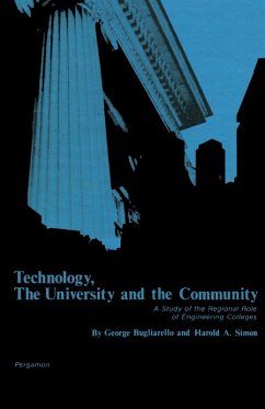 Technology, the University and the Community (eBook, PDF) - Bugliarello, George; Simon, Harold A.